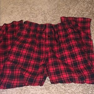 Comfy plaid pajamas